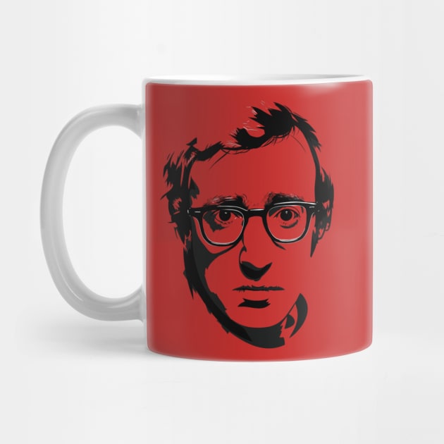 Woody Allen by kellyoconnell